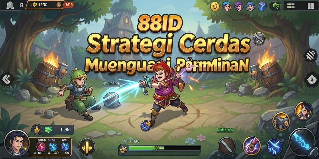 Tampilan gameplay 88ID yang menonjolkan taktik cerdas dan strategi mendalam.
