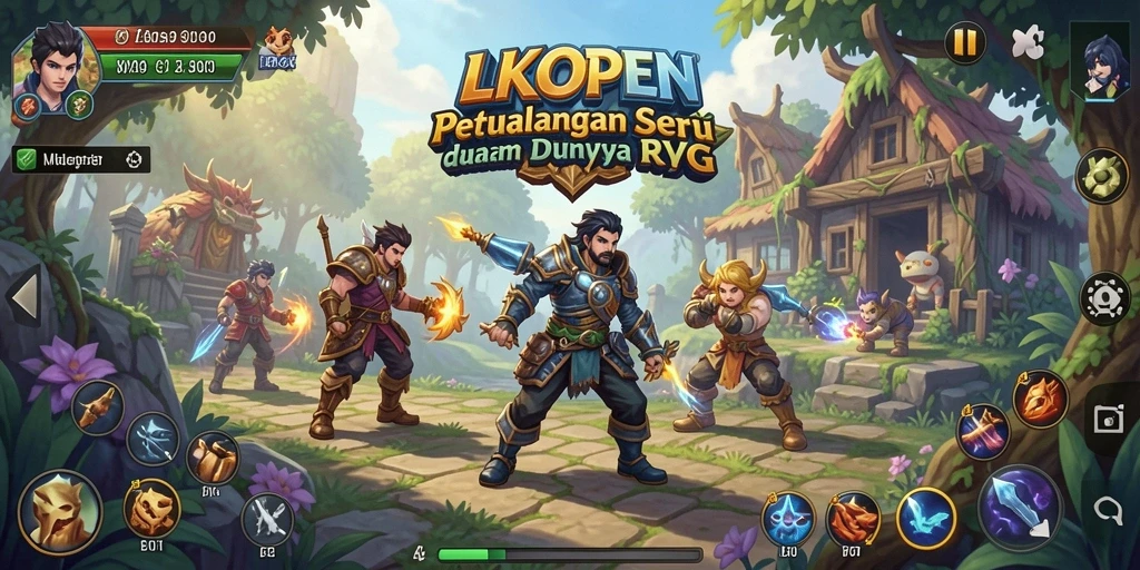 Tampilan gameplay LKOPEN yang memikat dan penuh aksi.