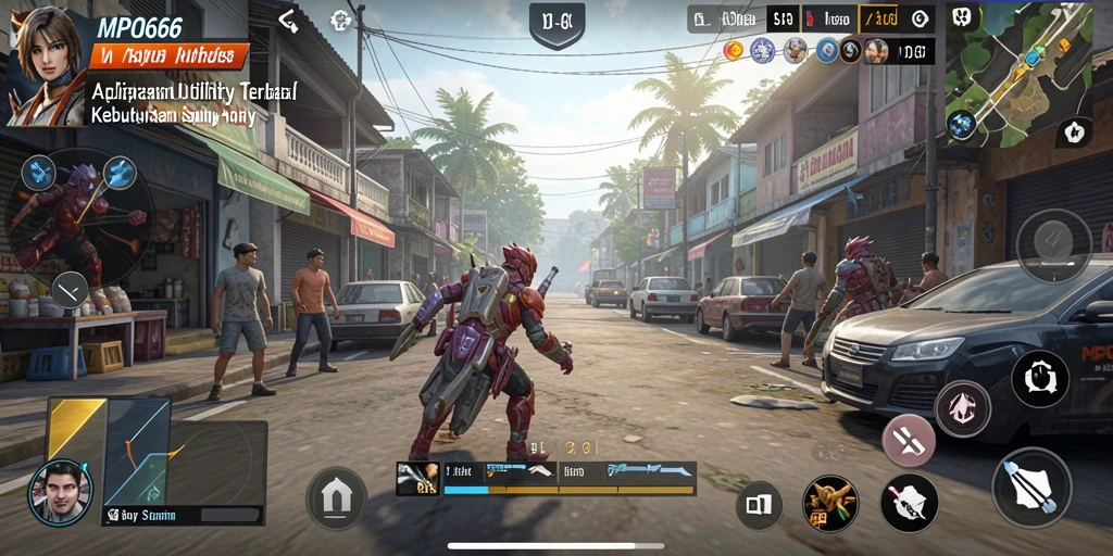 Screenshot MPO666 menunjukkan antarmuka aplikasi yang ramah pengguna dan fungsional.