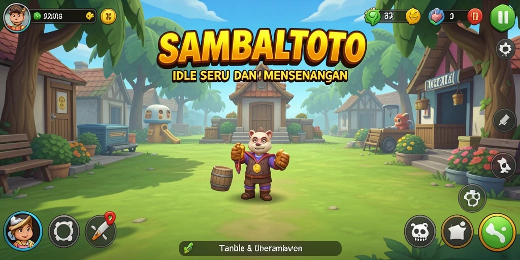 Tampilan gameplay menarik dalam <strong>SAMBALTOTO</strong> dengan elemen Idle yang seru.